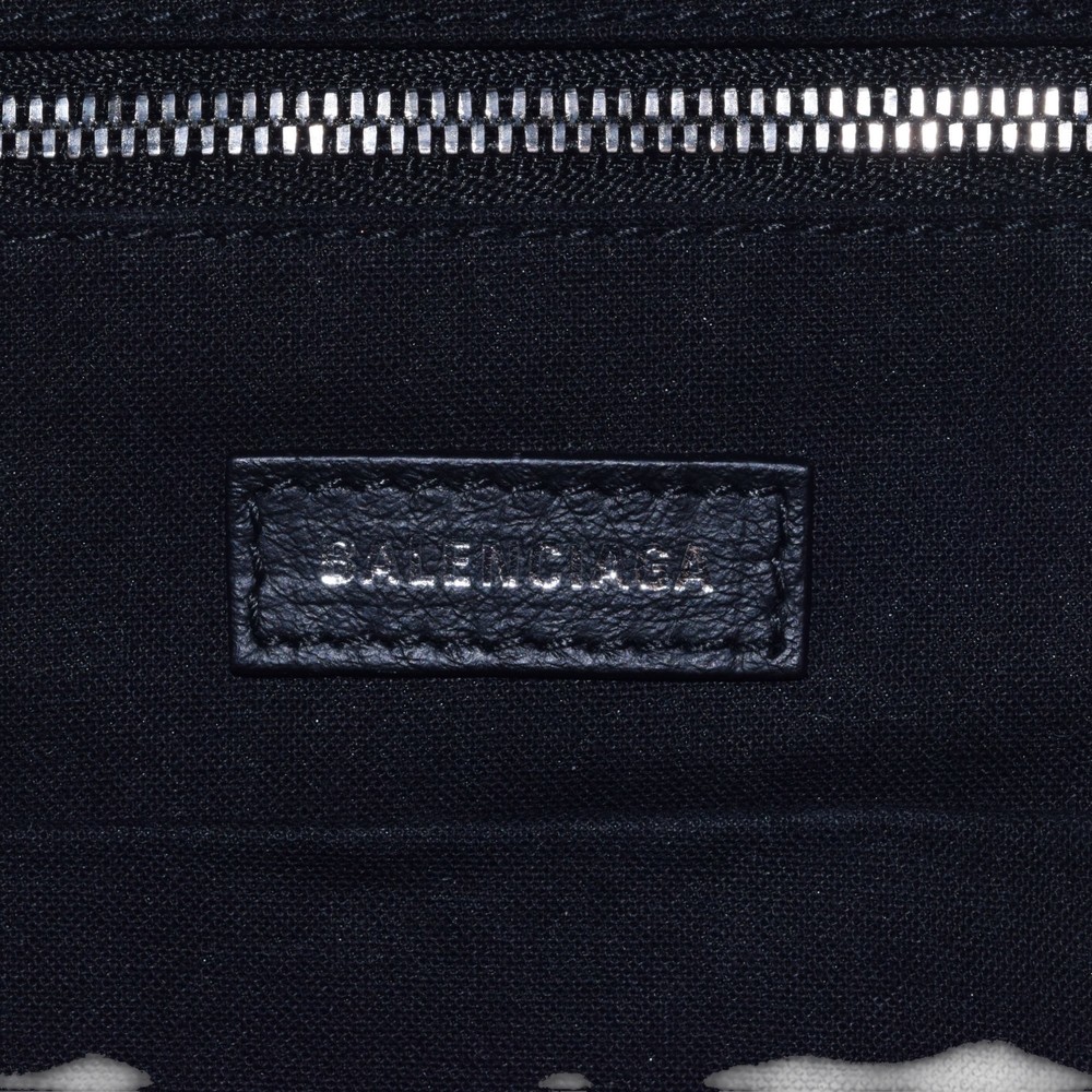 BALENCIAGA Everyday Logo Backpack Rucksack Backpack Black - Picture 10 of 12